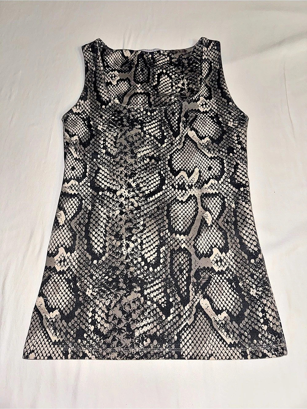 Zara Women's Snake Print Tank Top Size Medium